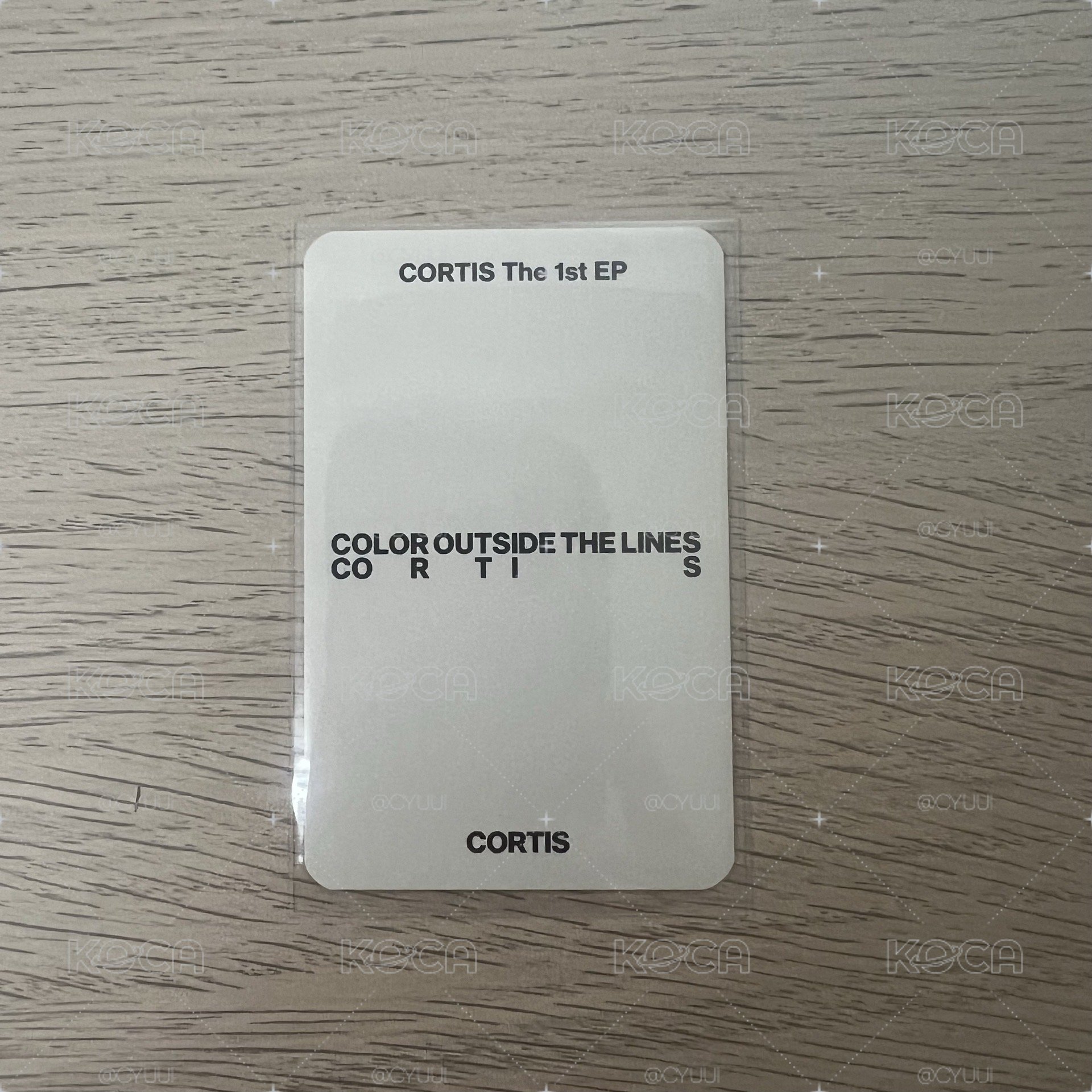 迷一 oy 預售 特典卡 