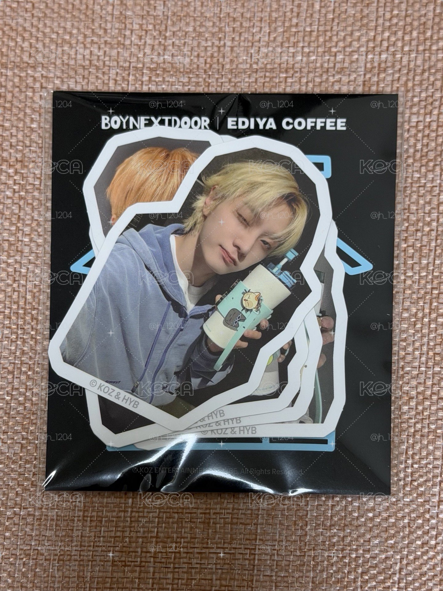 EDIYA貼紙