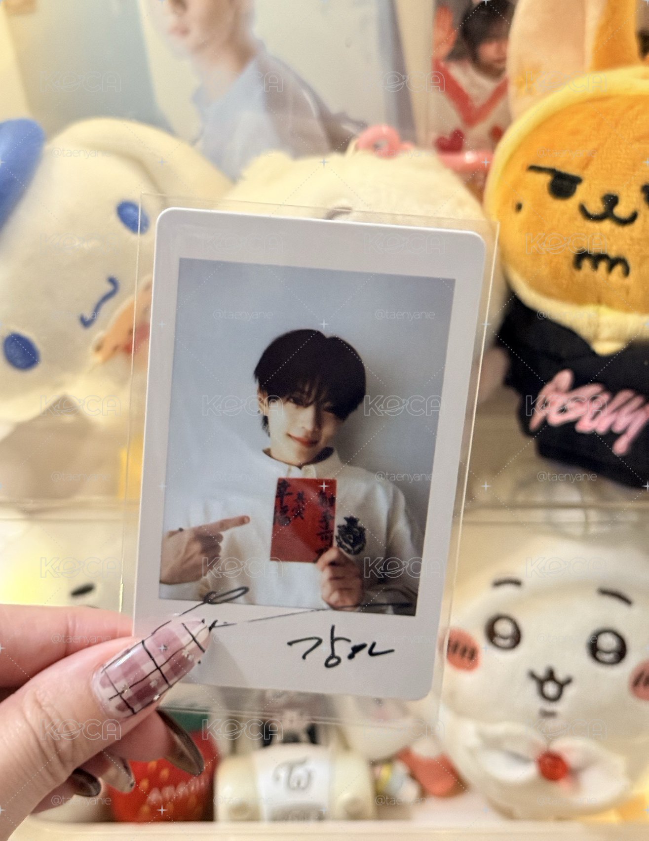 柳岡旻 KANGMIN 雜誌卡*.'✦