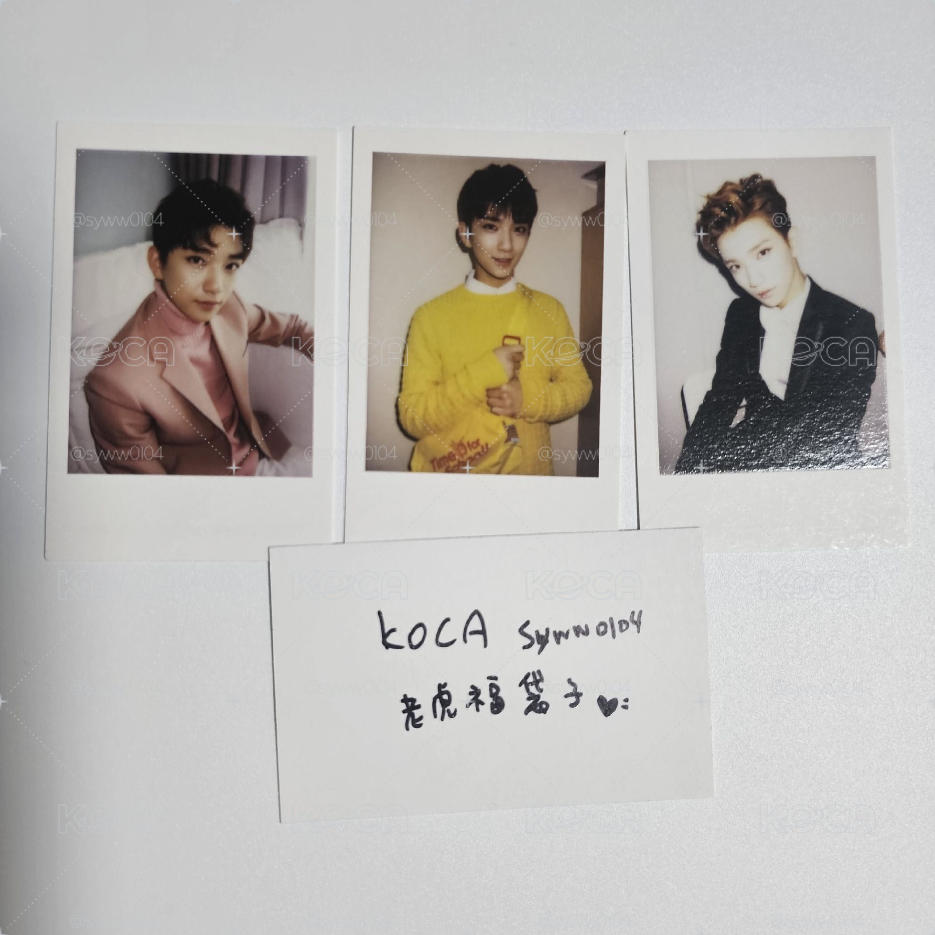 JOSHUA 16’BOYS WISH D ver. 周邊卡 
