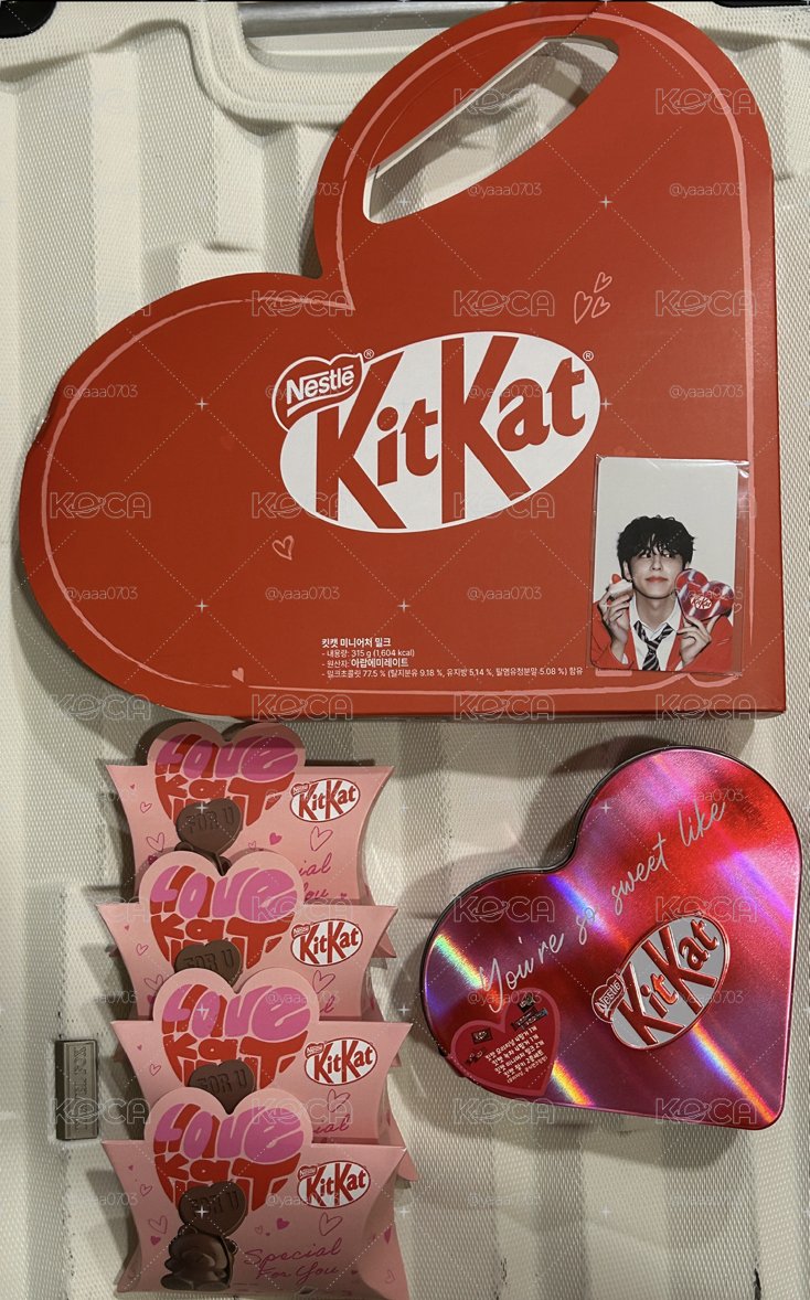 KitKat 巧克力組合+個人小卡