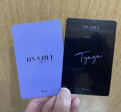 Twice_2021日版年曆On&Off子瑜小卡組