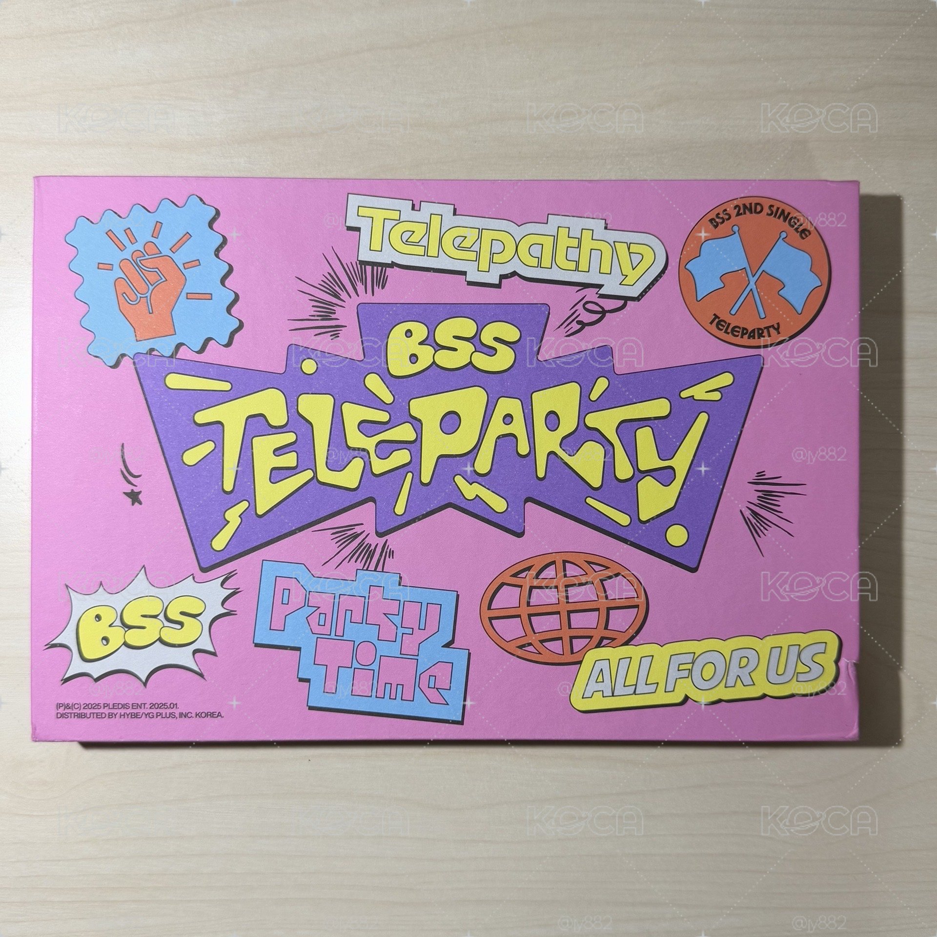 BSS TELEPARTY粉版空專