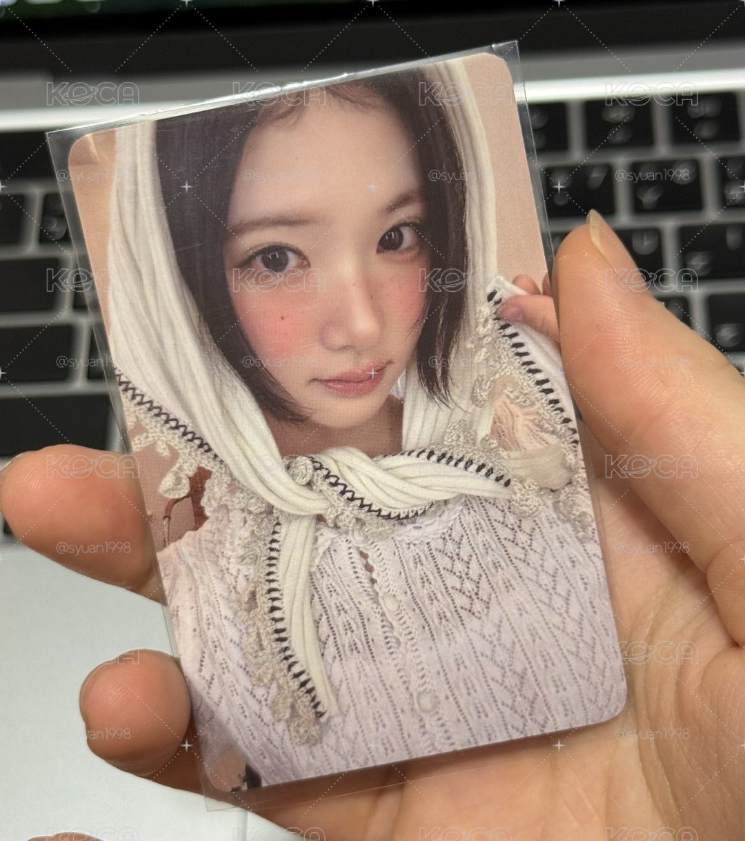 jiwoo 年曆隨機卡