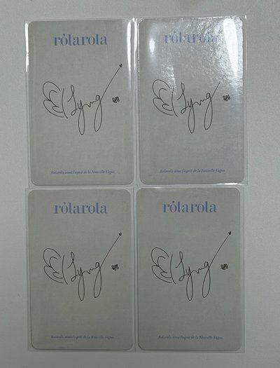 張員瑛 rolarola代言卡