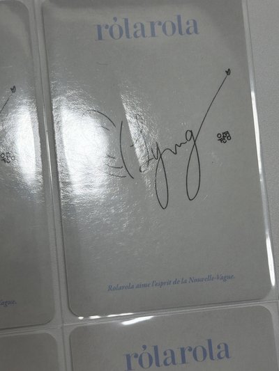 張員瑛 rolarola代言卡