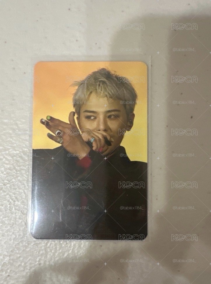 BIGBANG/GD權志龍周邊 小卡
