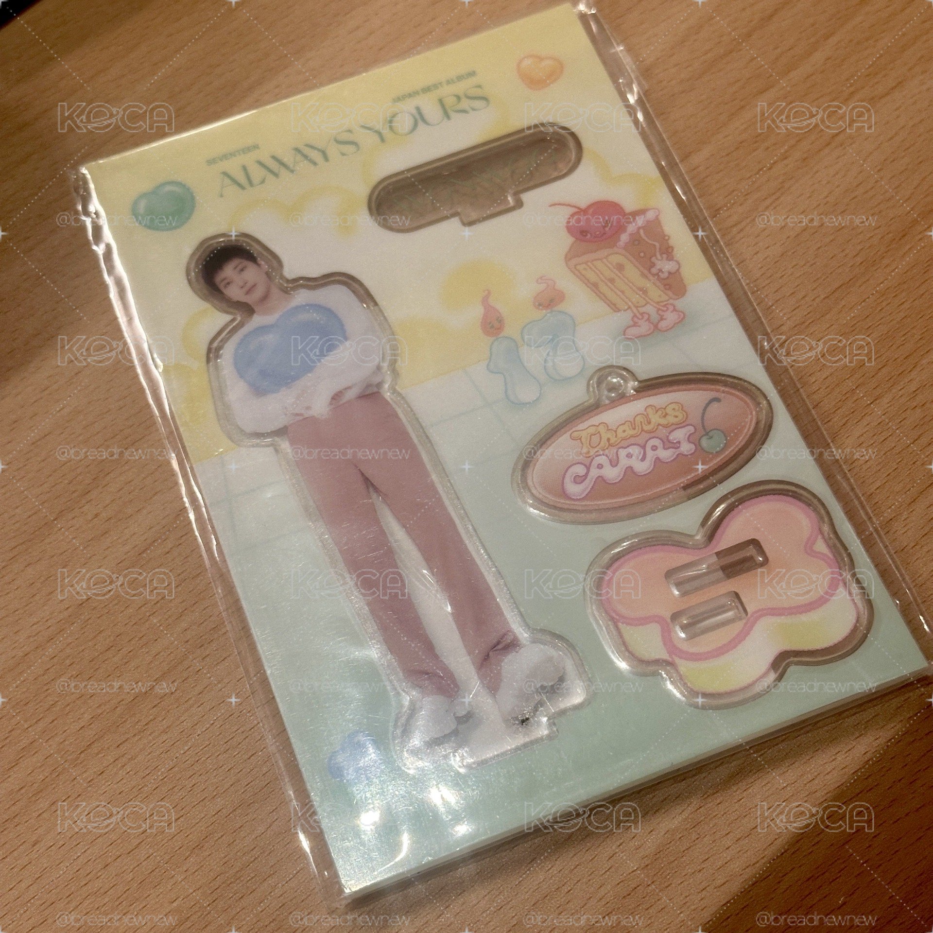 Always yours 圓佑 立牌 seventeen