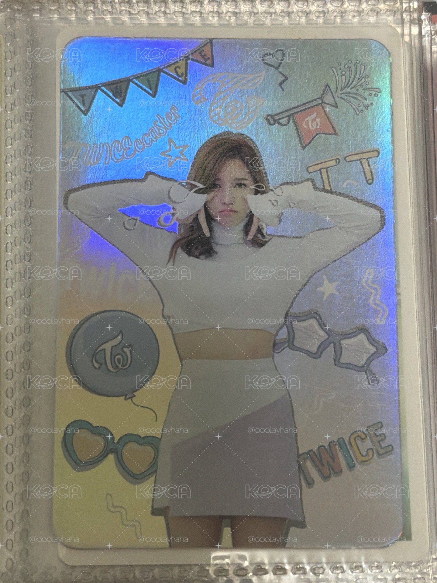 TWICE mina小卡