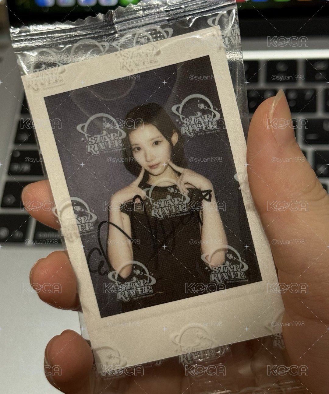 jiwoo sr簽售 拍立得