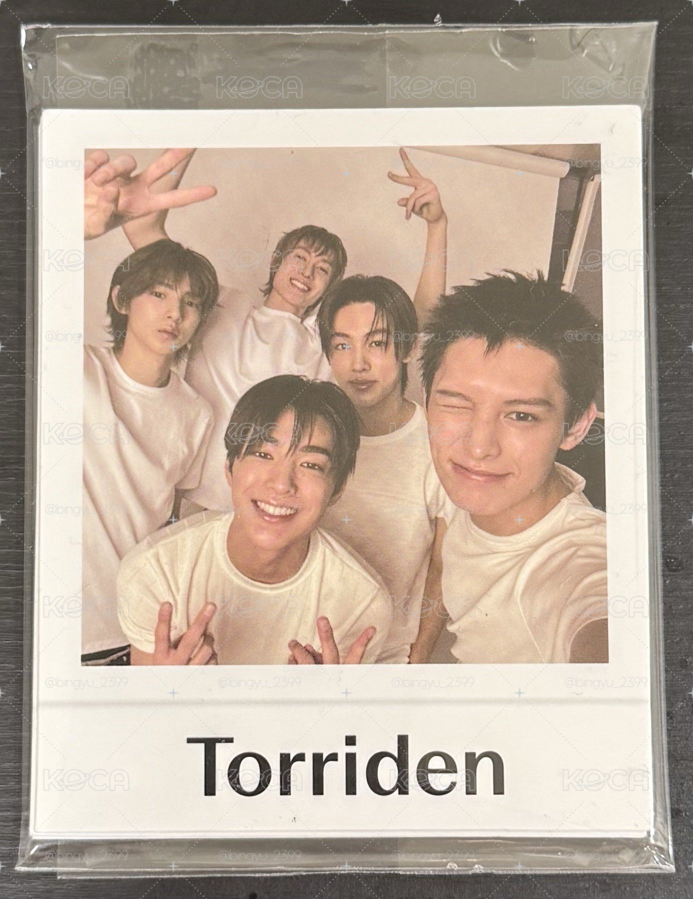 torriden x cortis聯名拍立得