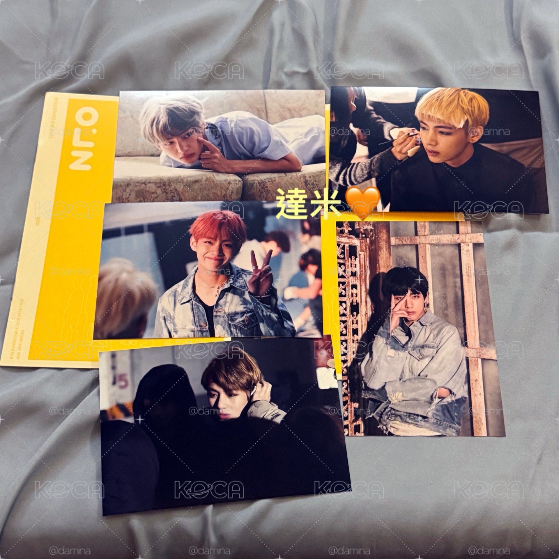 BTS V 今日展 S2 生寫真組
