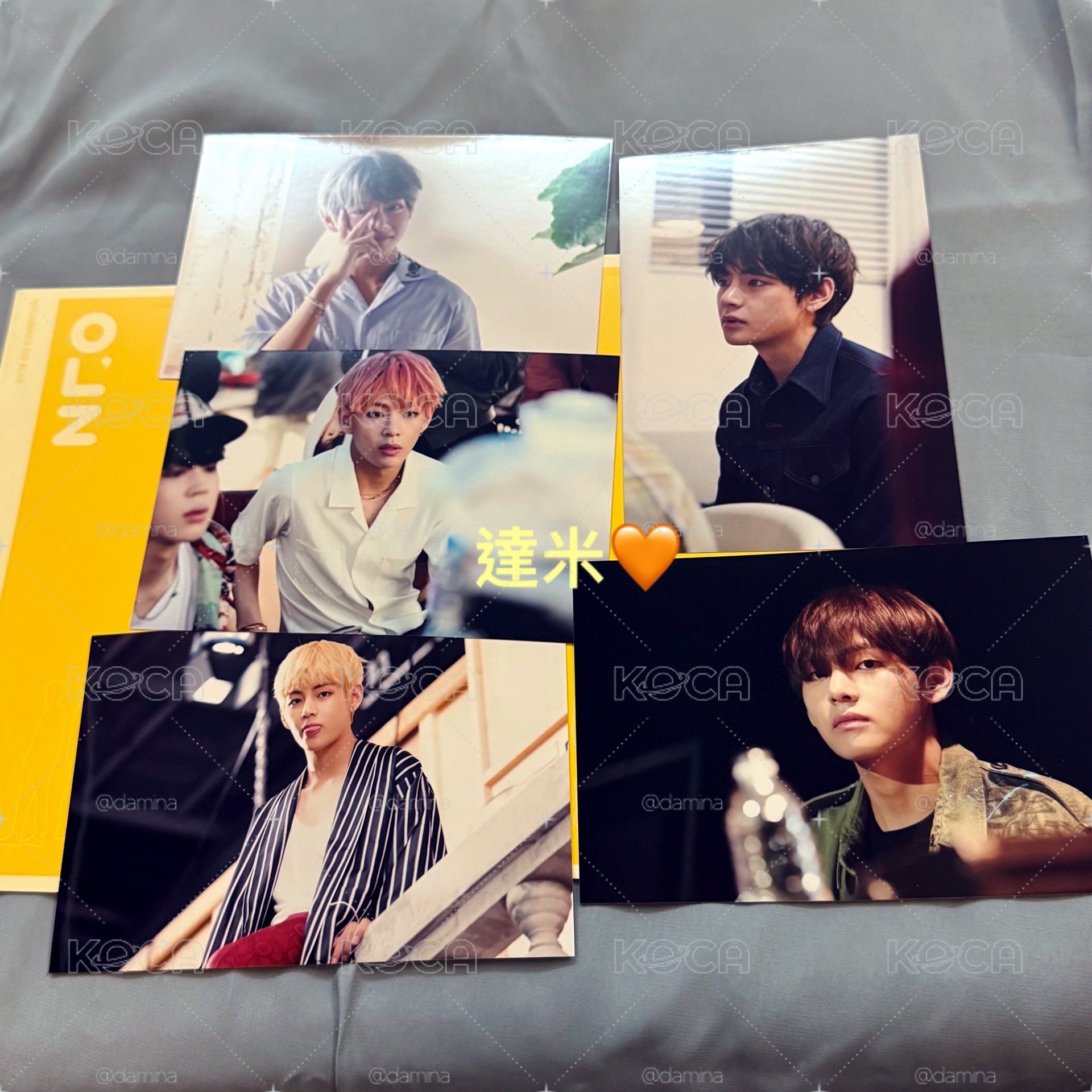 BTS V 今日展 S3 生寫真組