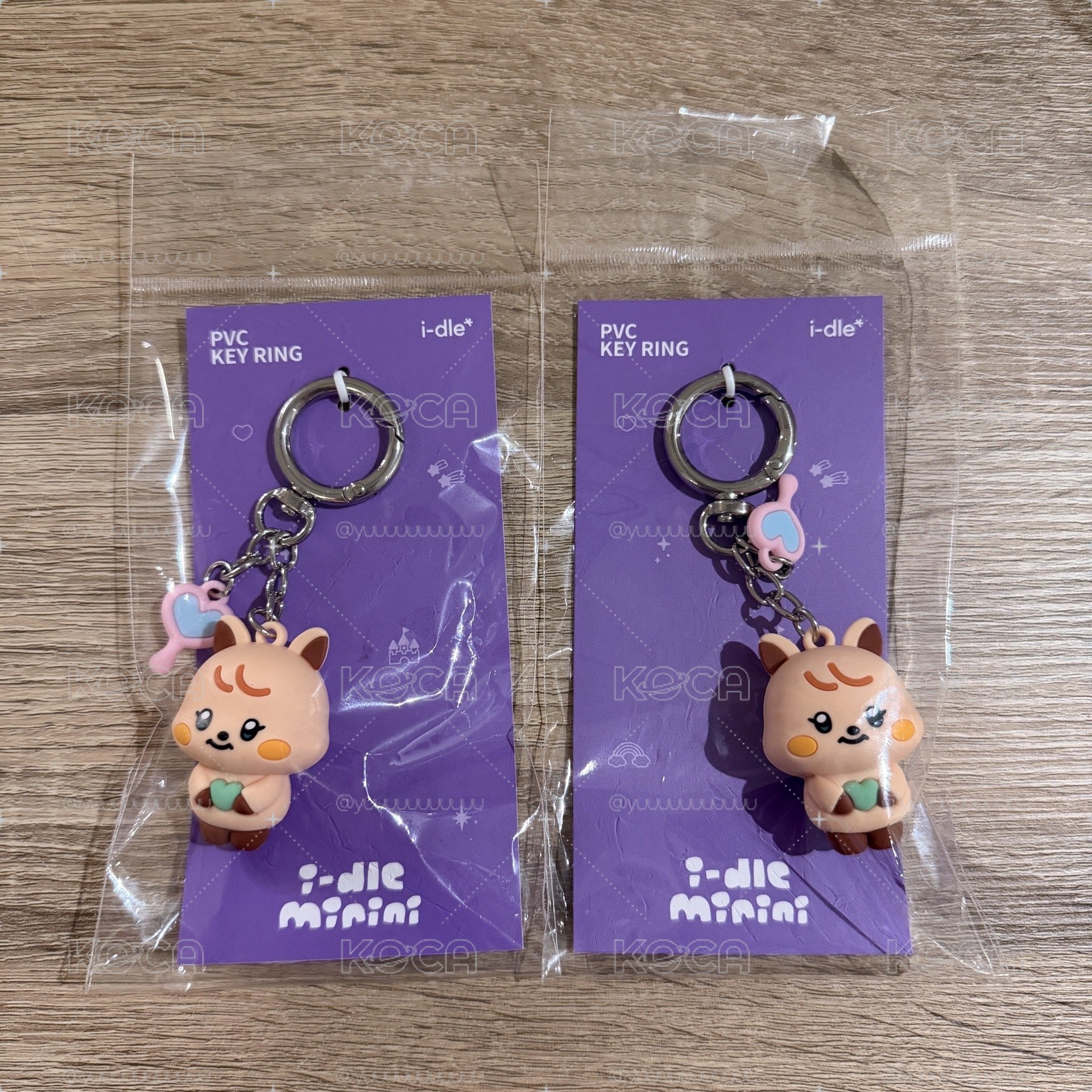 i-dle 展覽minini PVC鑰匙圈 立體吊飾 麵 薇娟