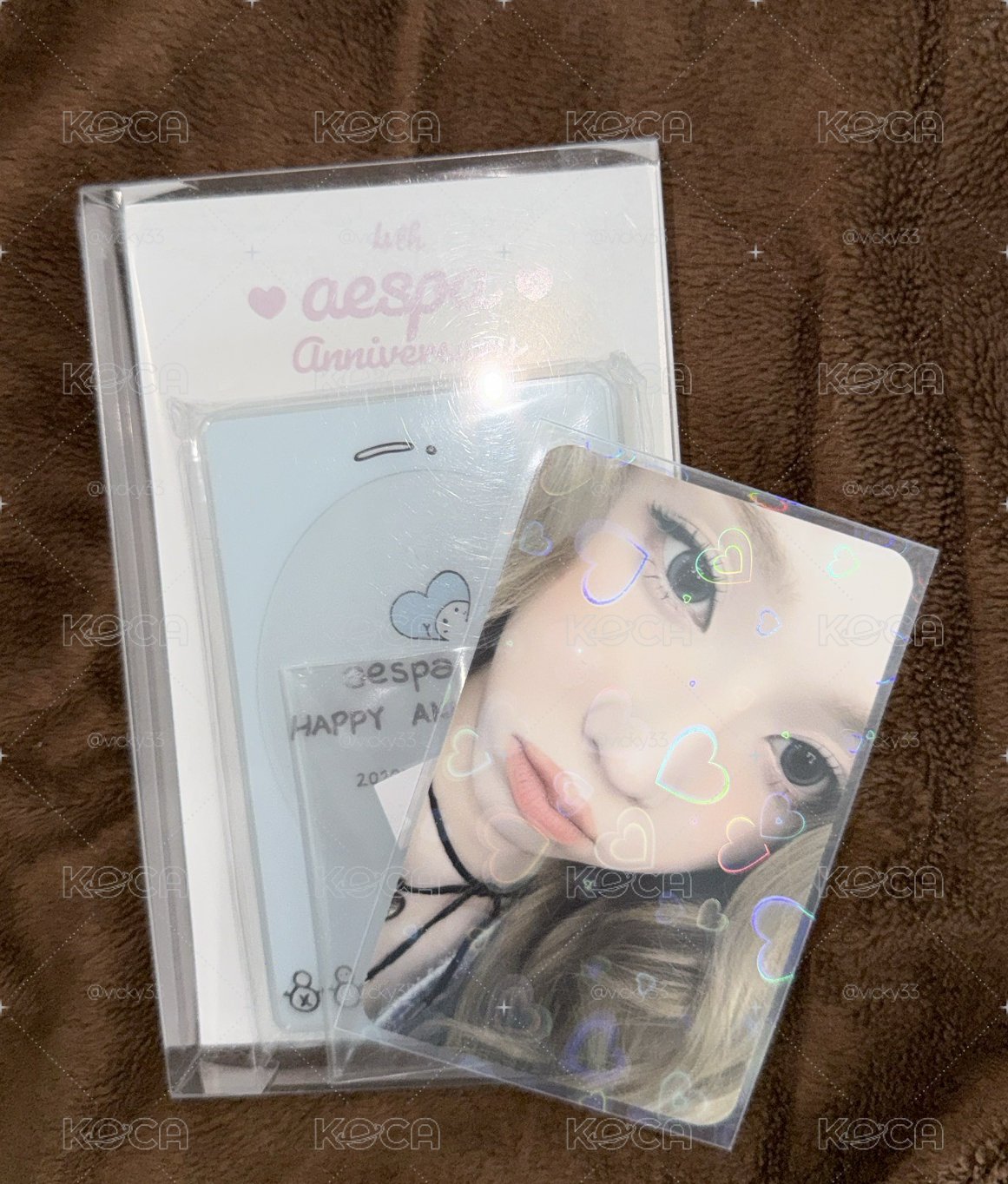 aespa周邊（四週年立牌冬）