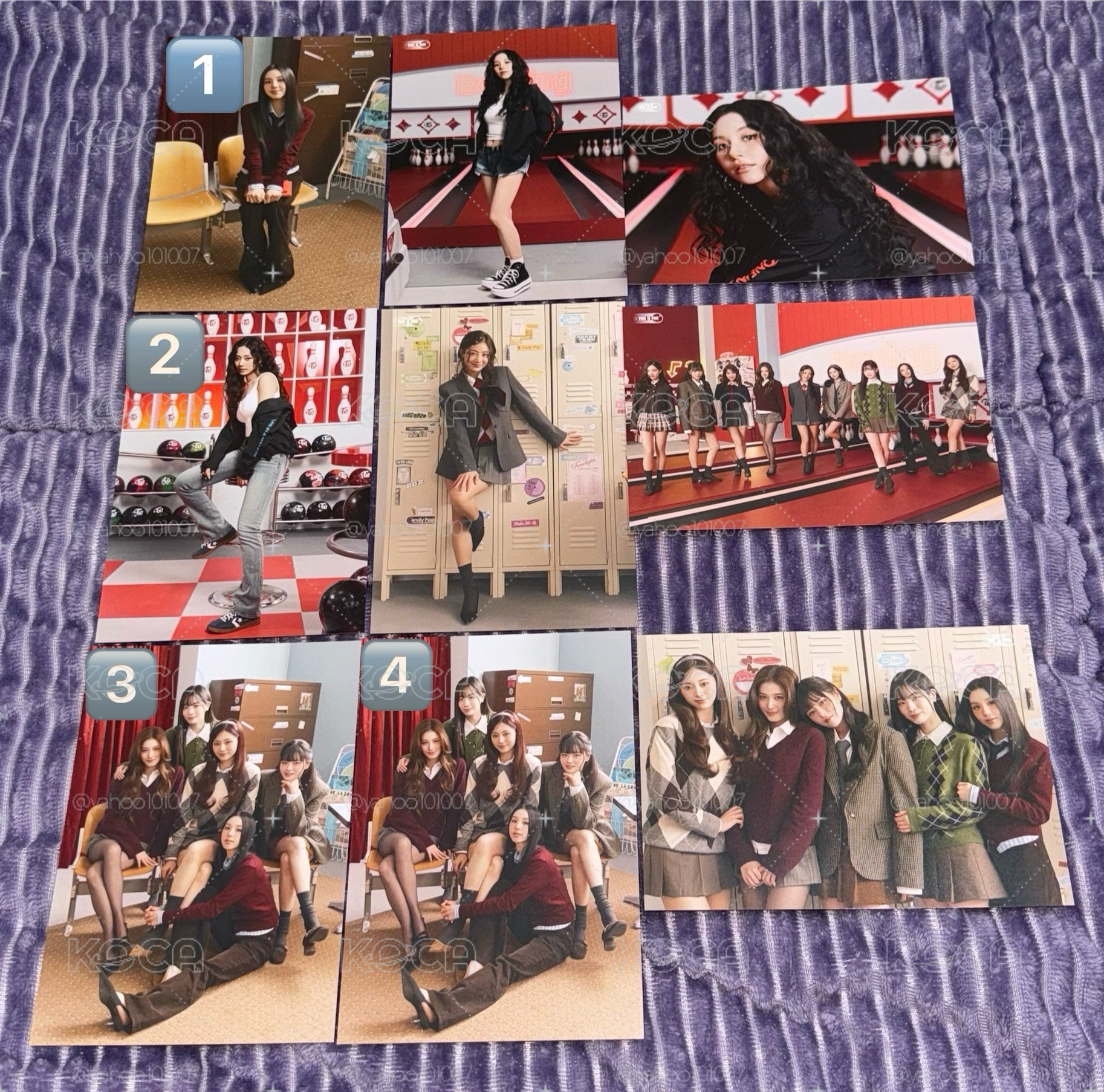 TWICE 六巡 明信片 新國立