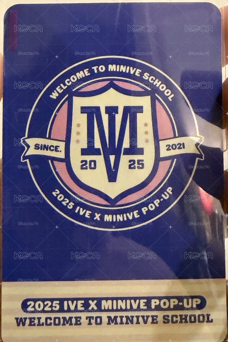 MINIVE SCHOOL 快閃店滿額卡