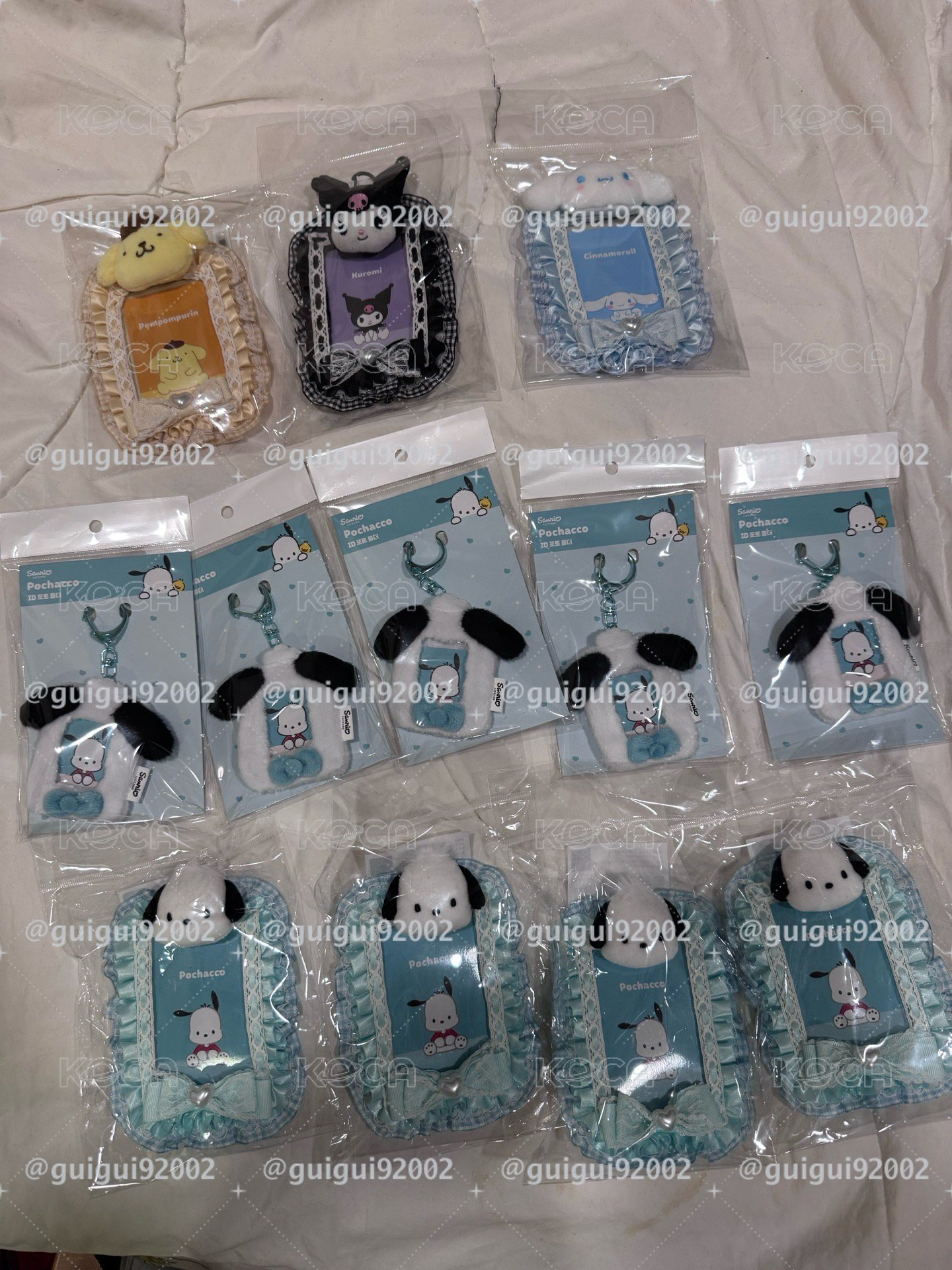 韓國三麗鷗限定 證件套 蕾絲卡套