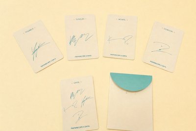 Papa Recipe 代言卡 3.0一套（共5張）