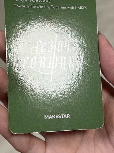 NMIXX ms哈利波特個簽嫄