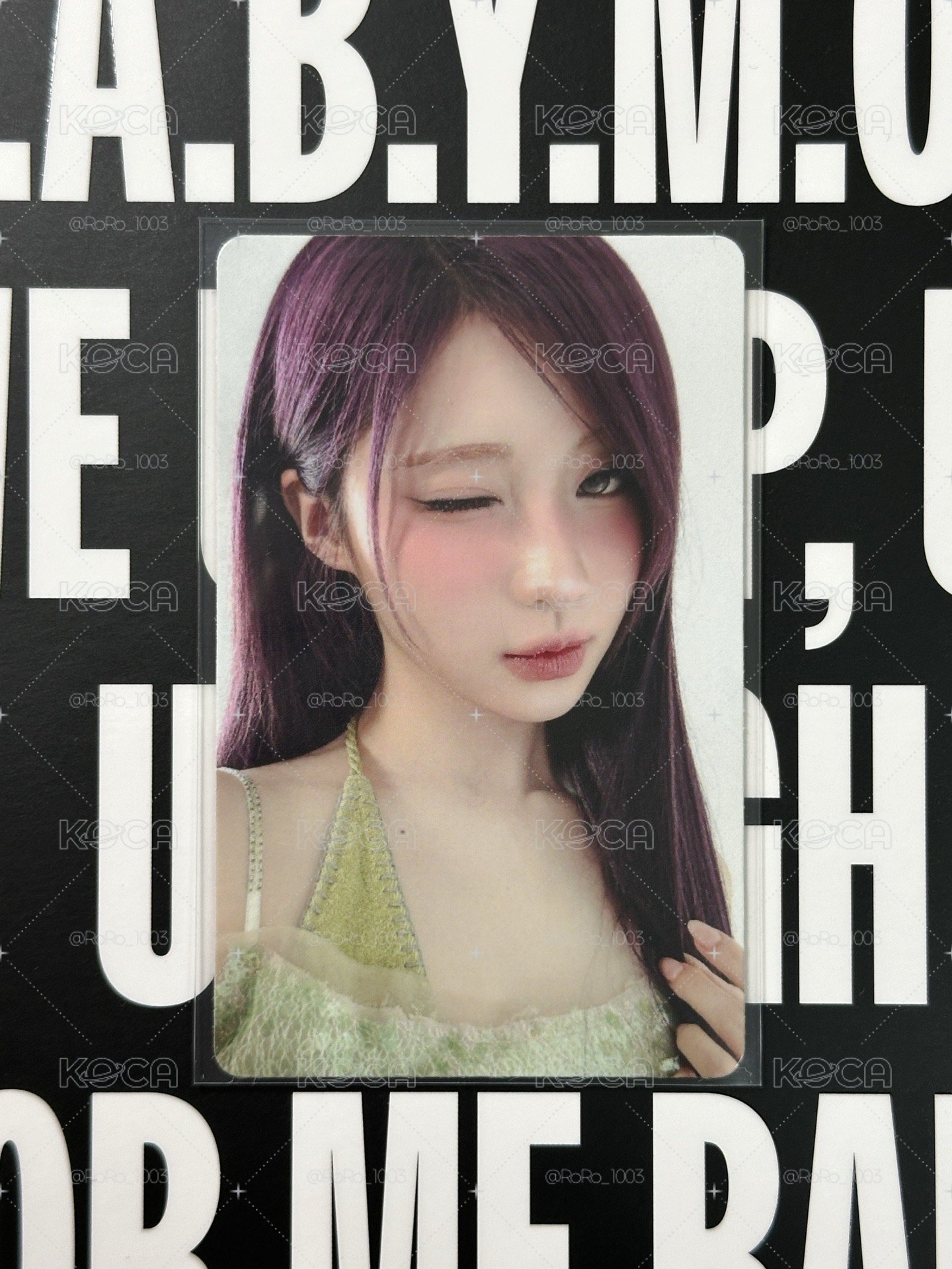 Banila 3.0代言卡角
