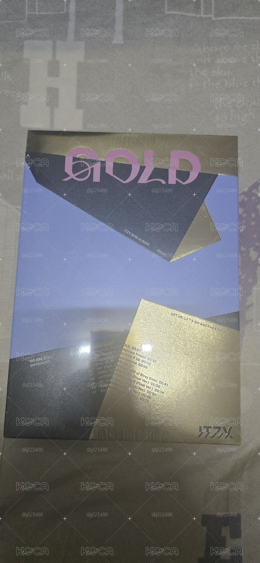 ITZY GOLD專輯 全新未拆