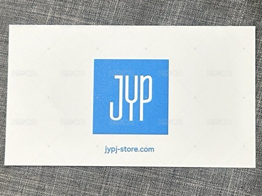 JYP JAPAN 滿額卡  背面