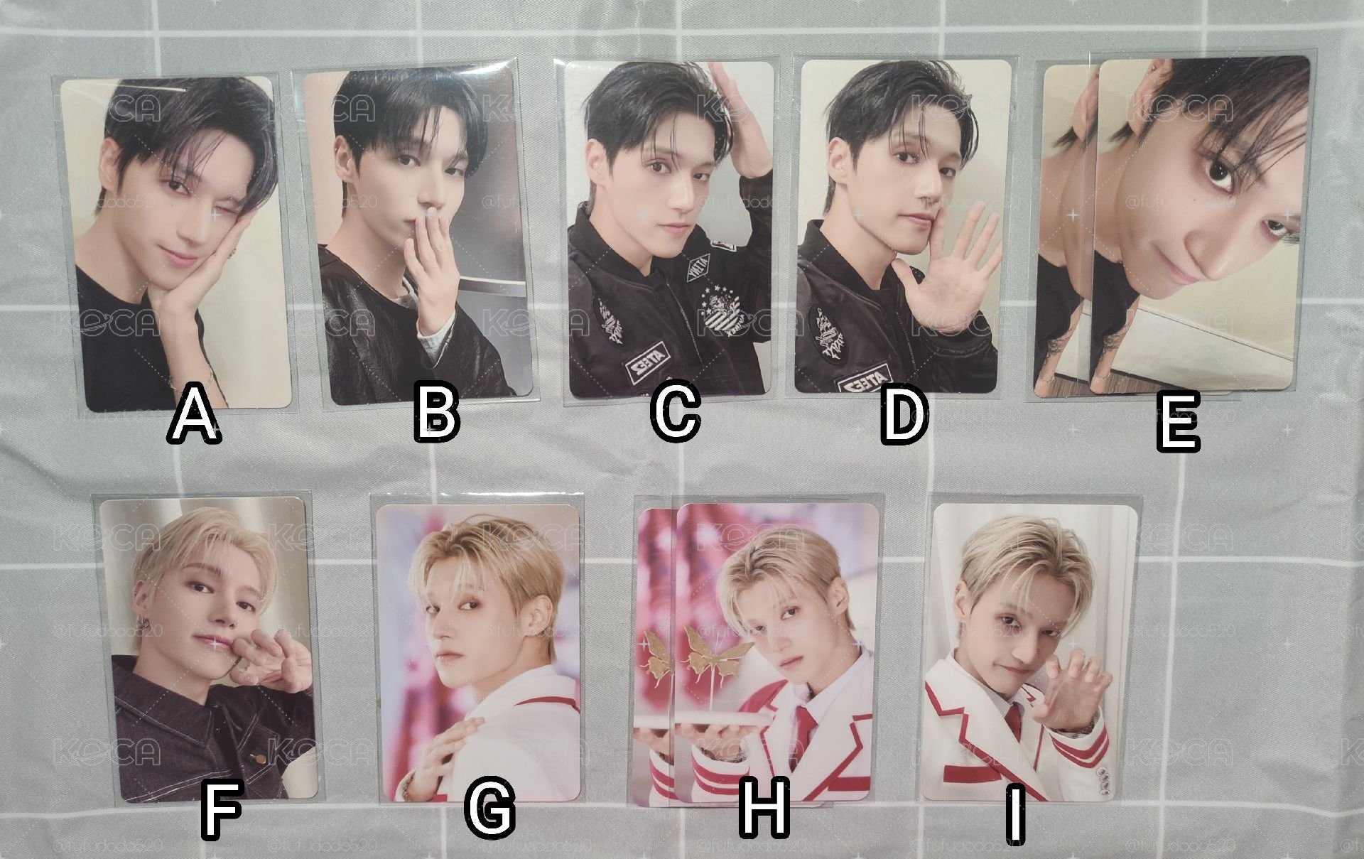 ateez 友榮小卡