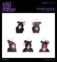 Lost and Found MAKESTAR 中獎者全員贈送 壓克力鑰匙圈 被發現的黑貓ver.