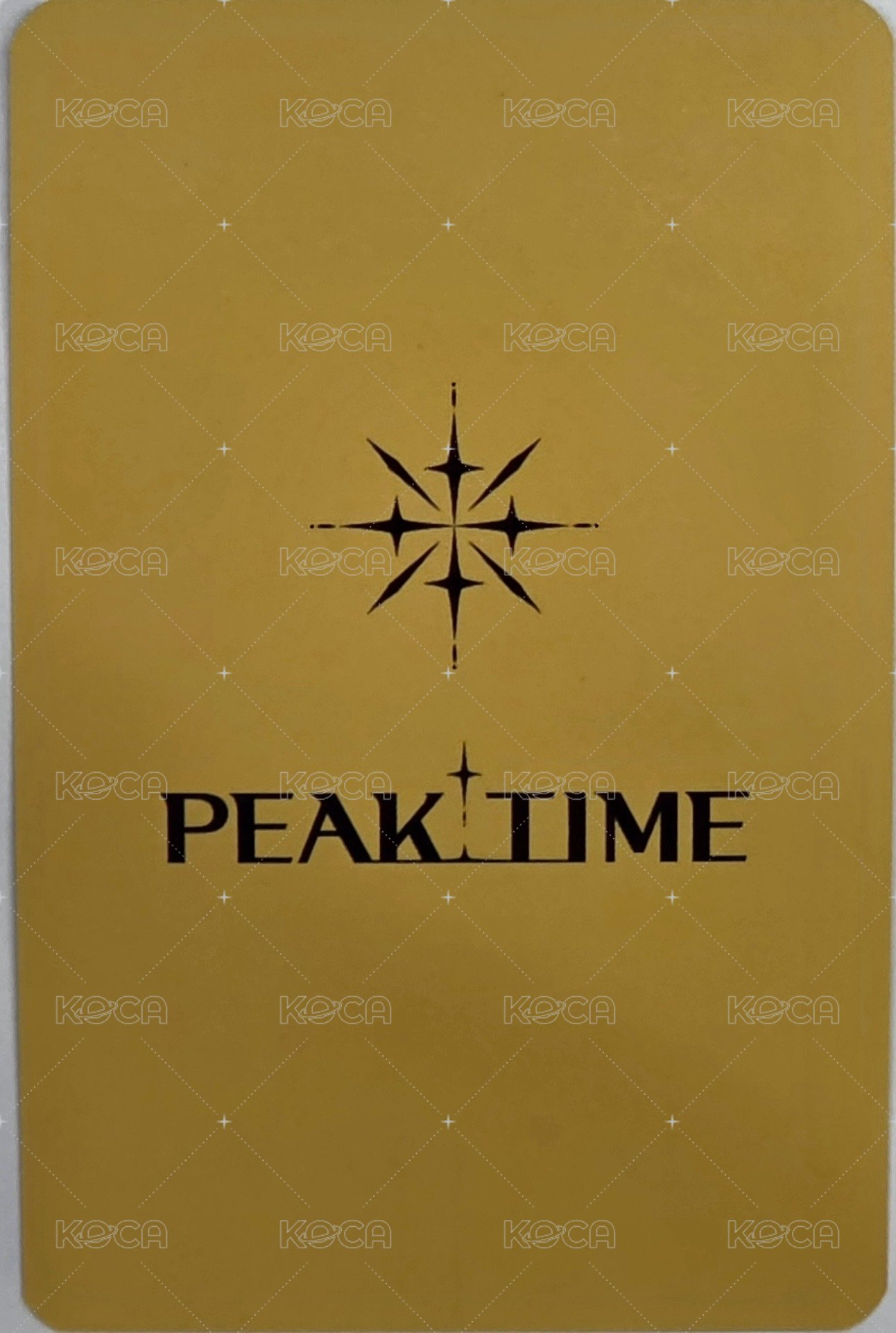 PEAKTIME 隨機卡  背面