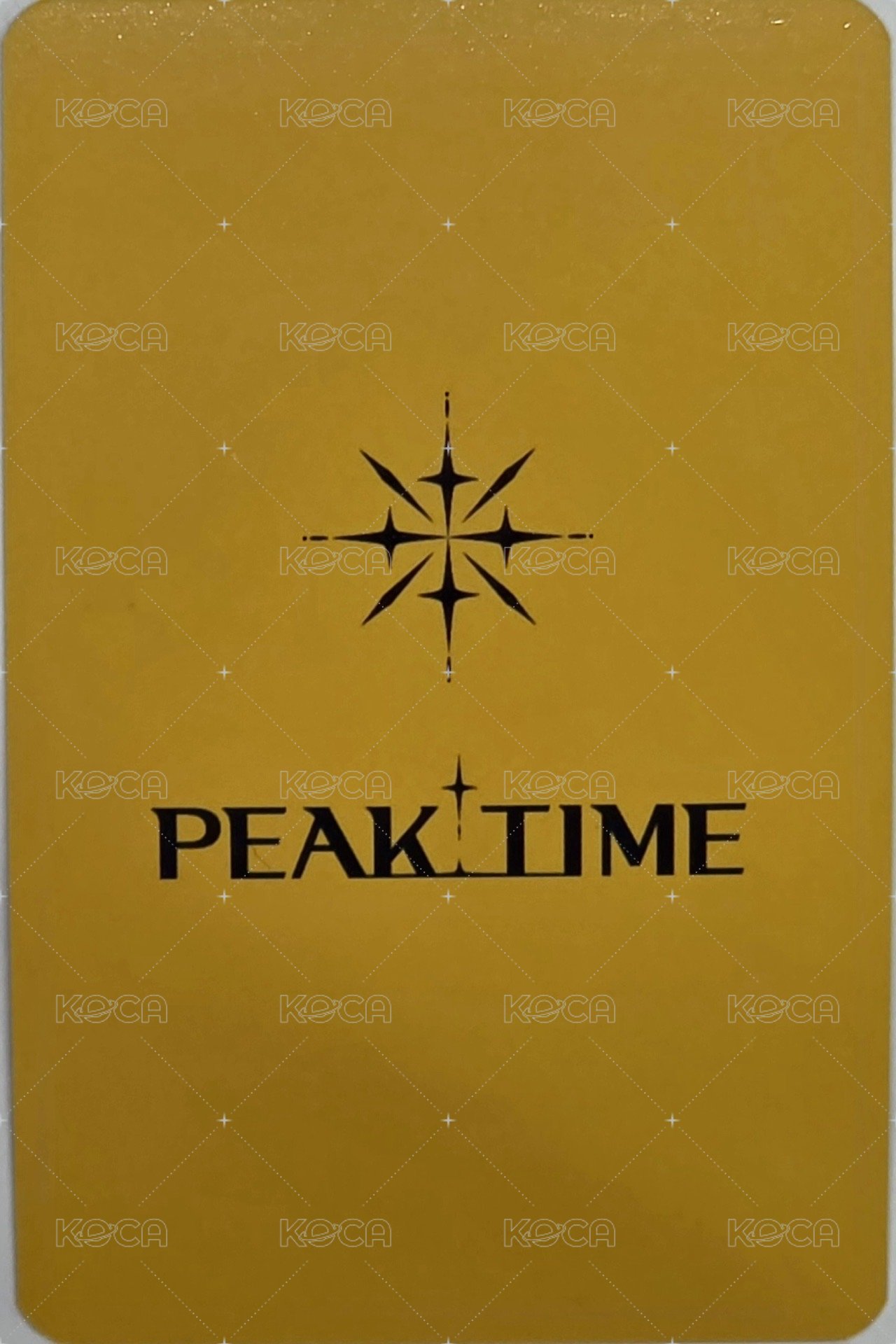 PEAKTIME 隨機卡  背面