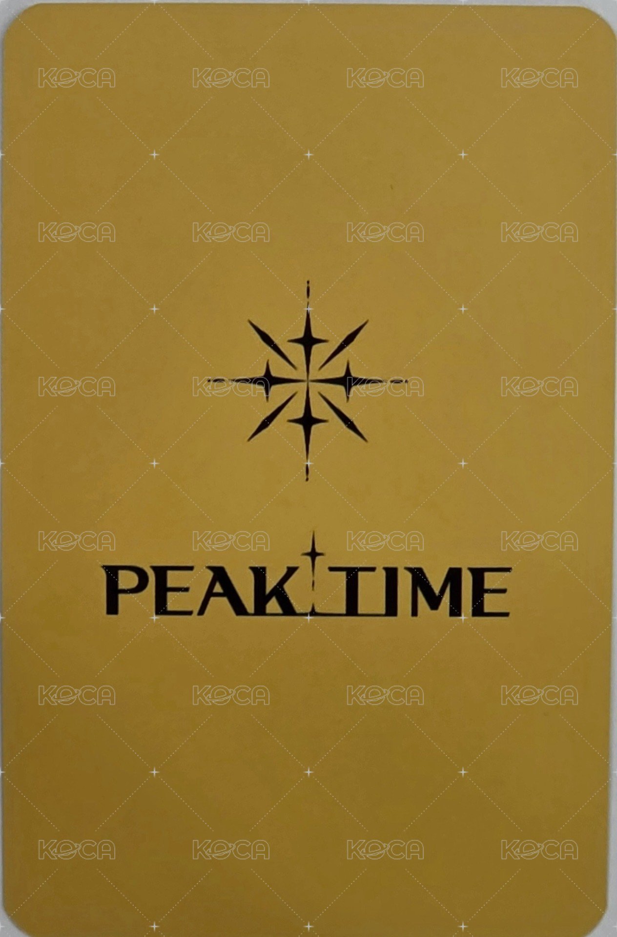PEAKTIME 隨機卡  背面
