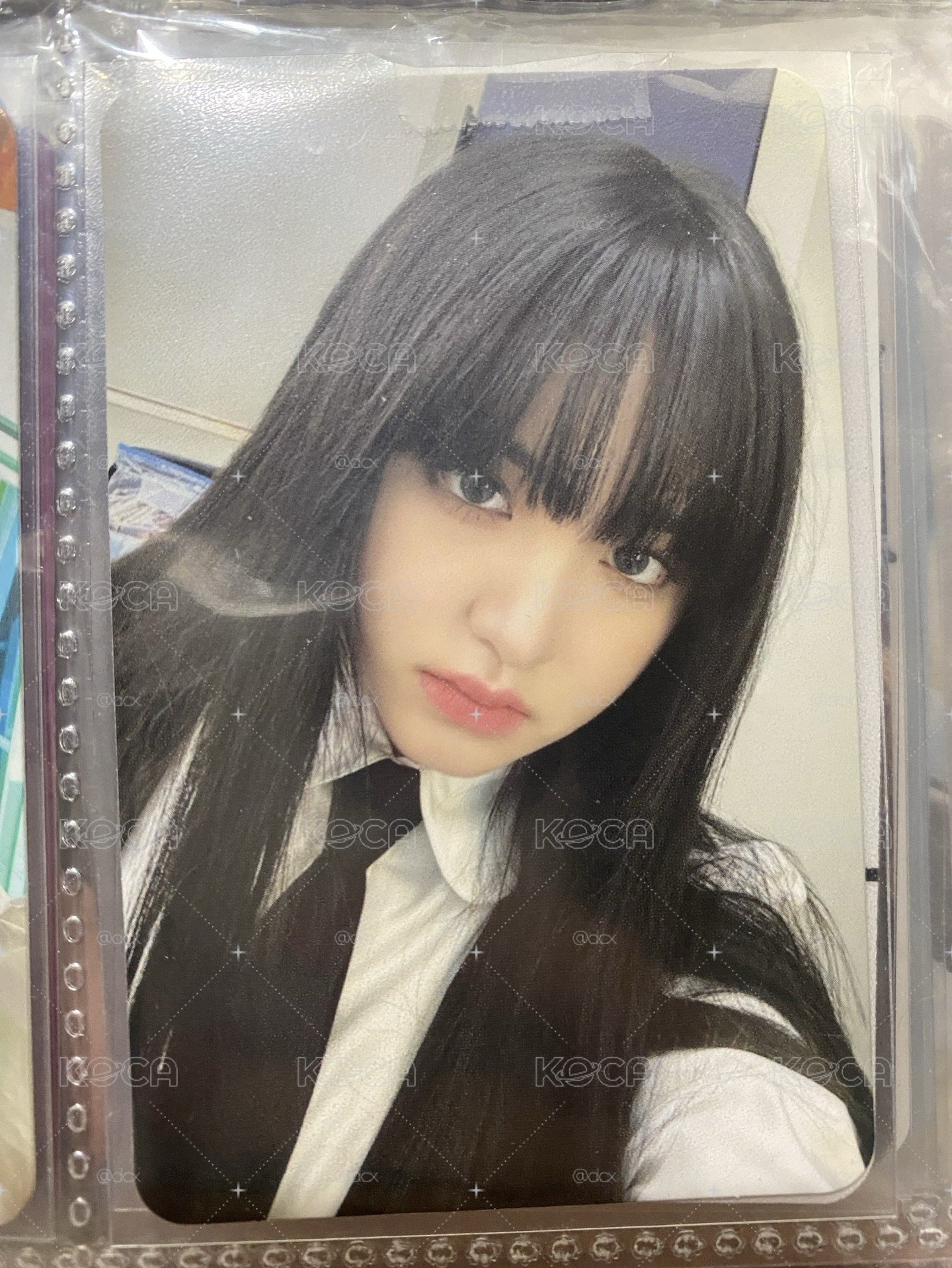 IVE 金志垣 Liz I've IVE I AM 黑長直黑白西裝專卡