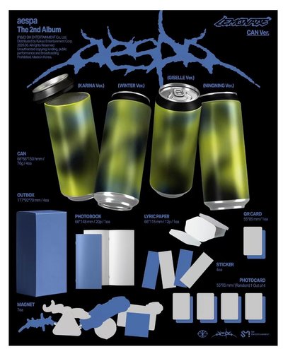代購aespa正規二專輯