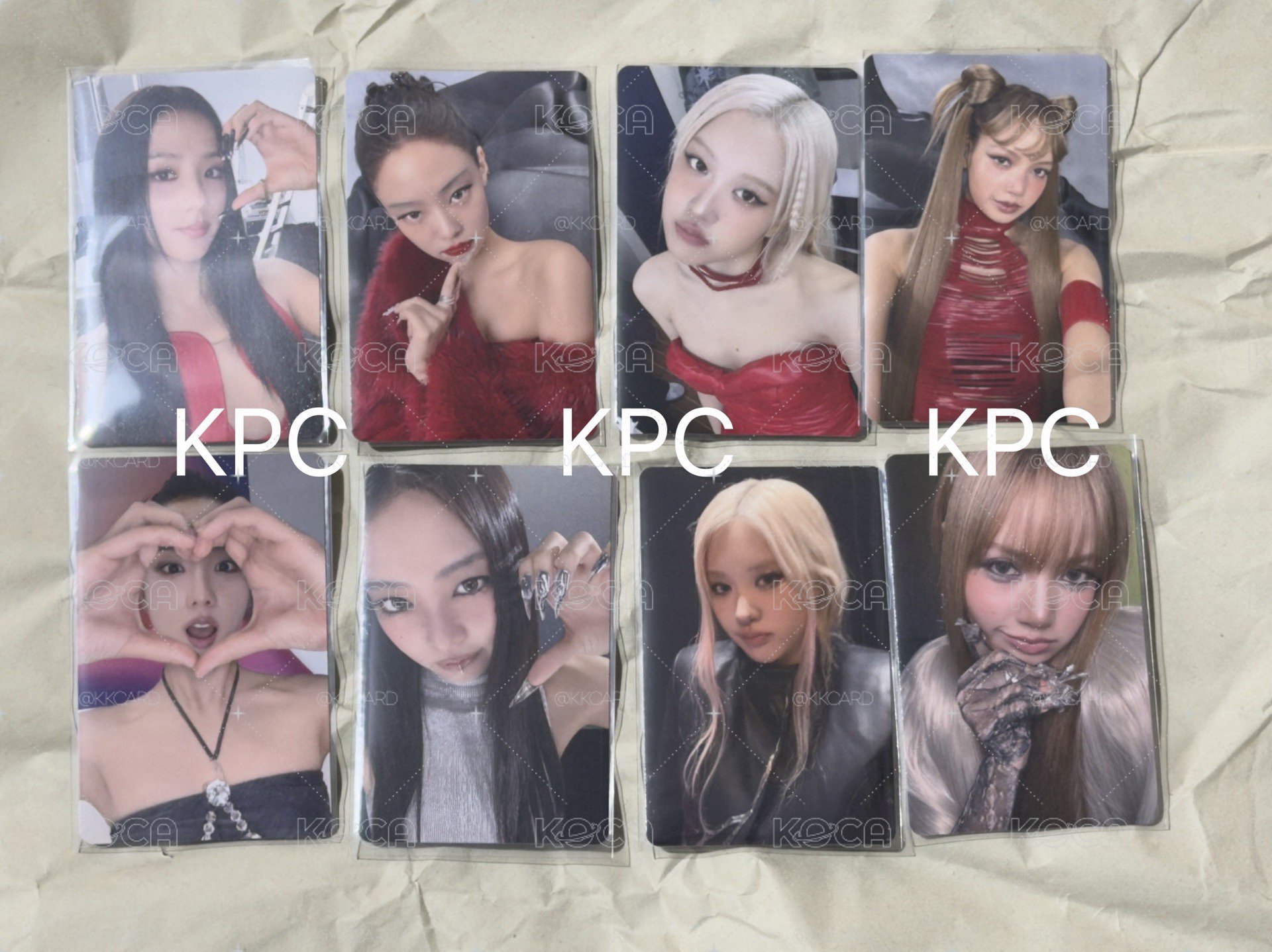 BLACKPINK 日本快閃小卡