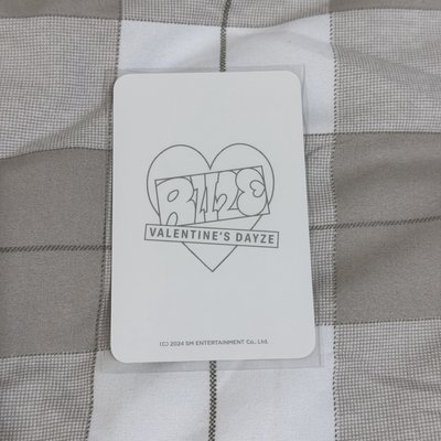 元彬 情人節周邊卡 長袖卡 黑版