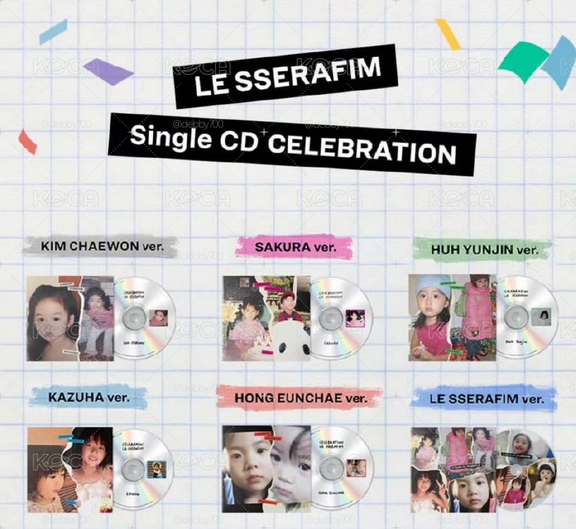 CELEBRATION 美網寶寶CD 一套六張