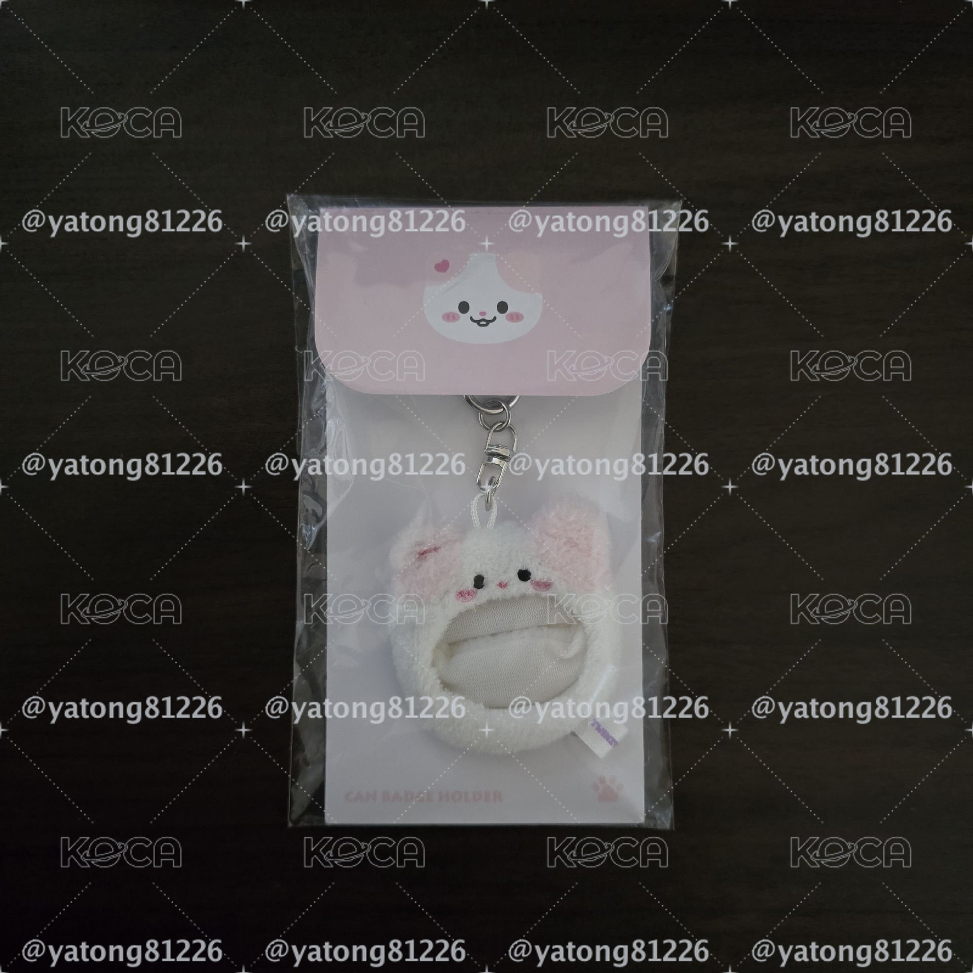 ITZY YUNA 有娜 2025 FM TWINZY 絨毛徽章套