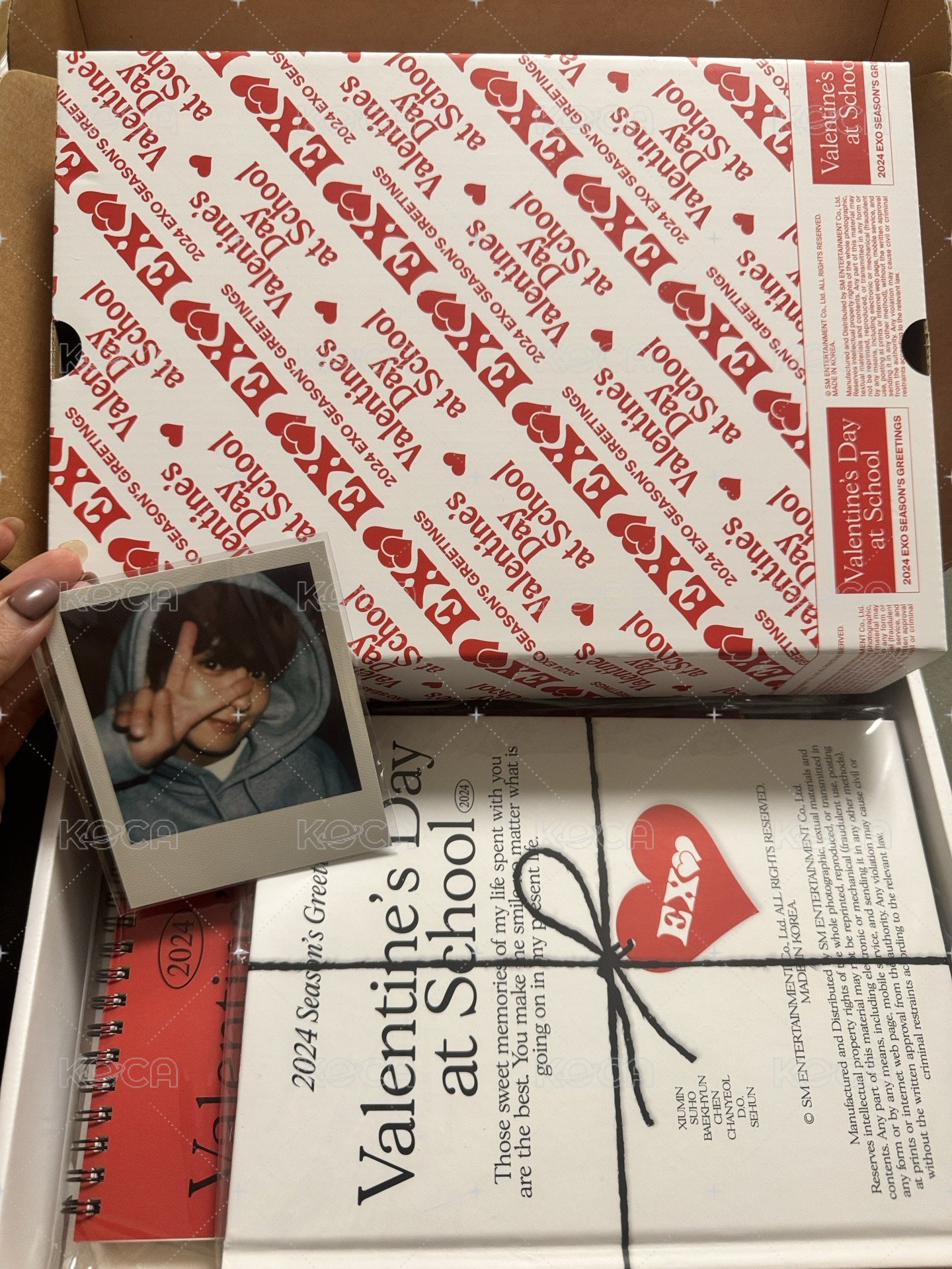 24年曆全套配置+燦烈拍立得小卡