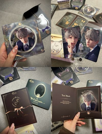 現貨 戀與深空💖遵命飼養官 徽章 小卡 相卡 色紙 沈星回 黎深 秦徹 祁煜 貓貓卡