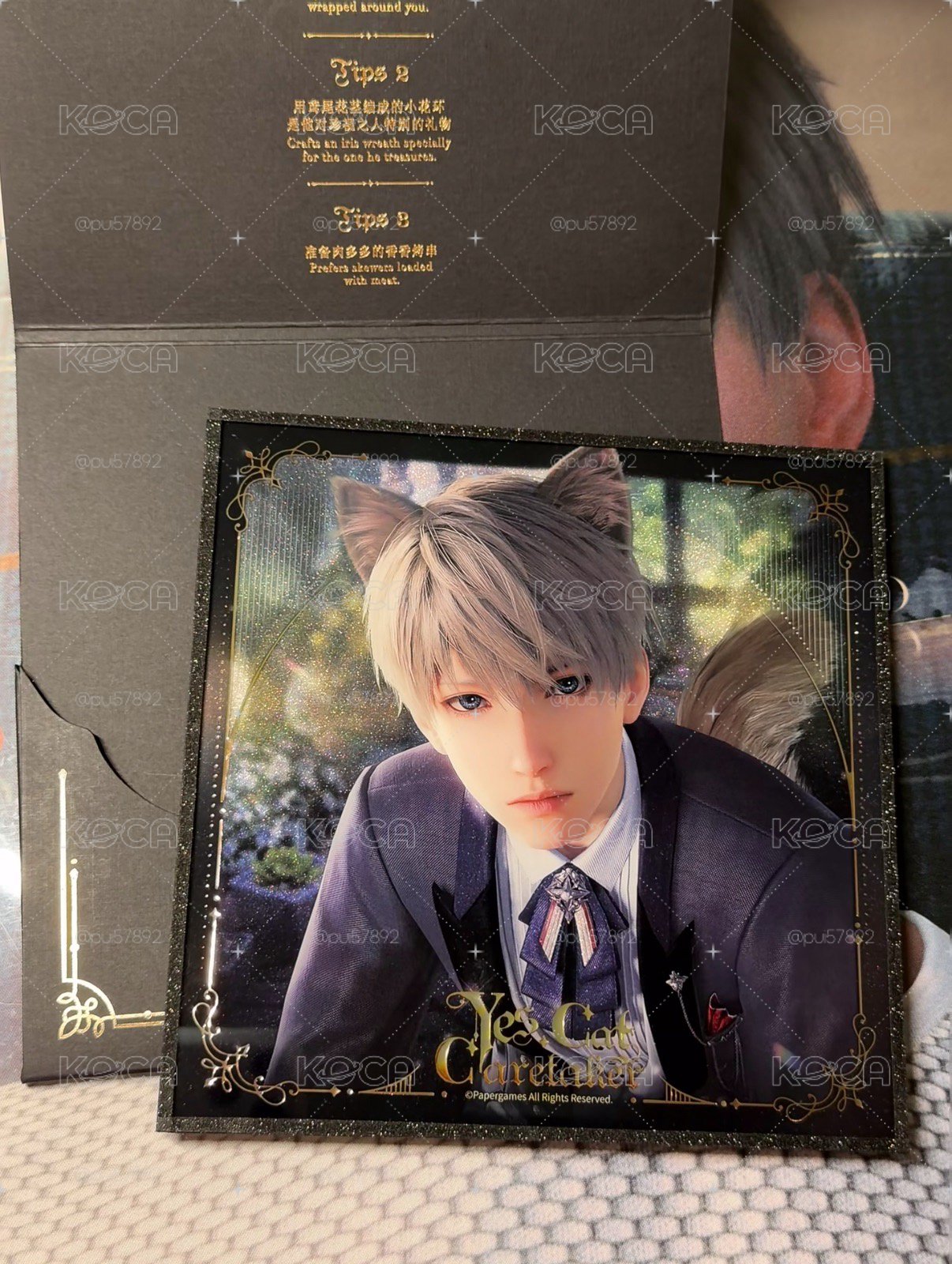 現貨 戀與深空💖遵命飼養官 徽章 小卡 相卡 色紙 沈星回 黎深 秦徹 祁煜 貓貓卡
