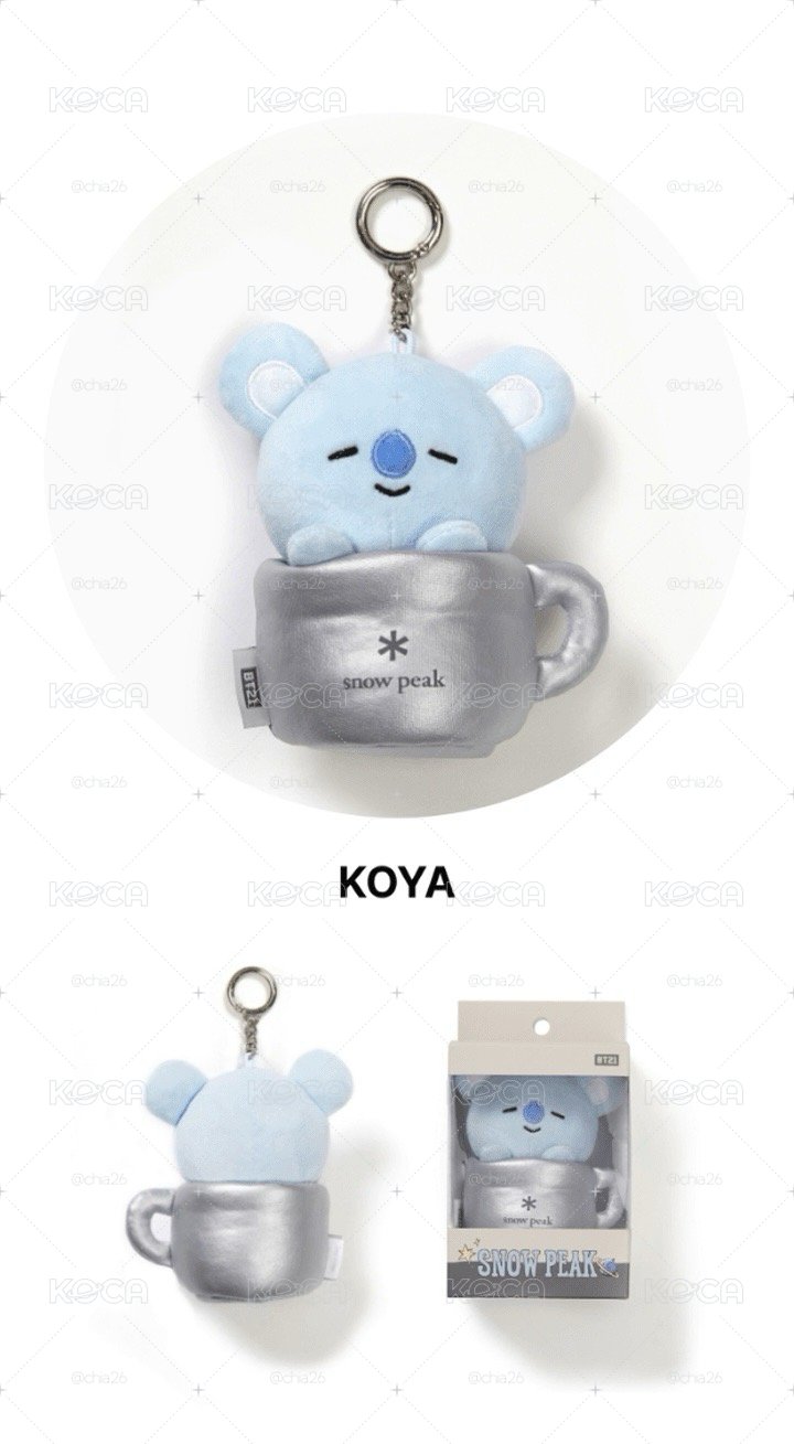 BT21 snowpeak聯名娃
