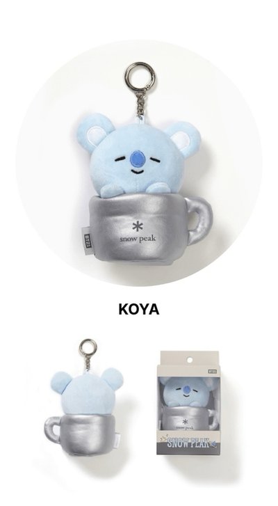 BT21 snowpeak聯名娃