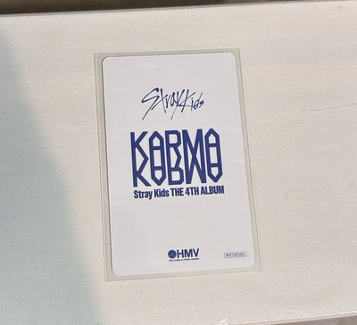 KARMA 入場卡 / 場限卡 日本 拍手會