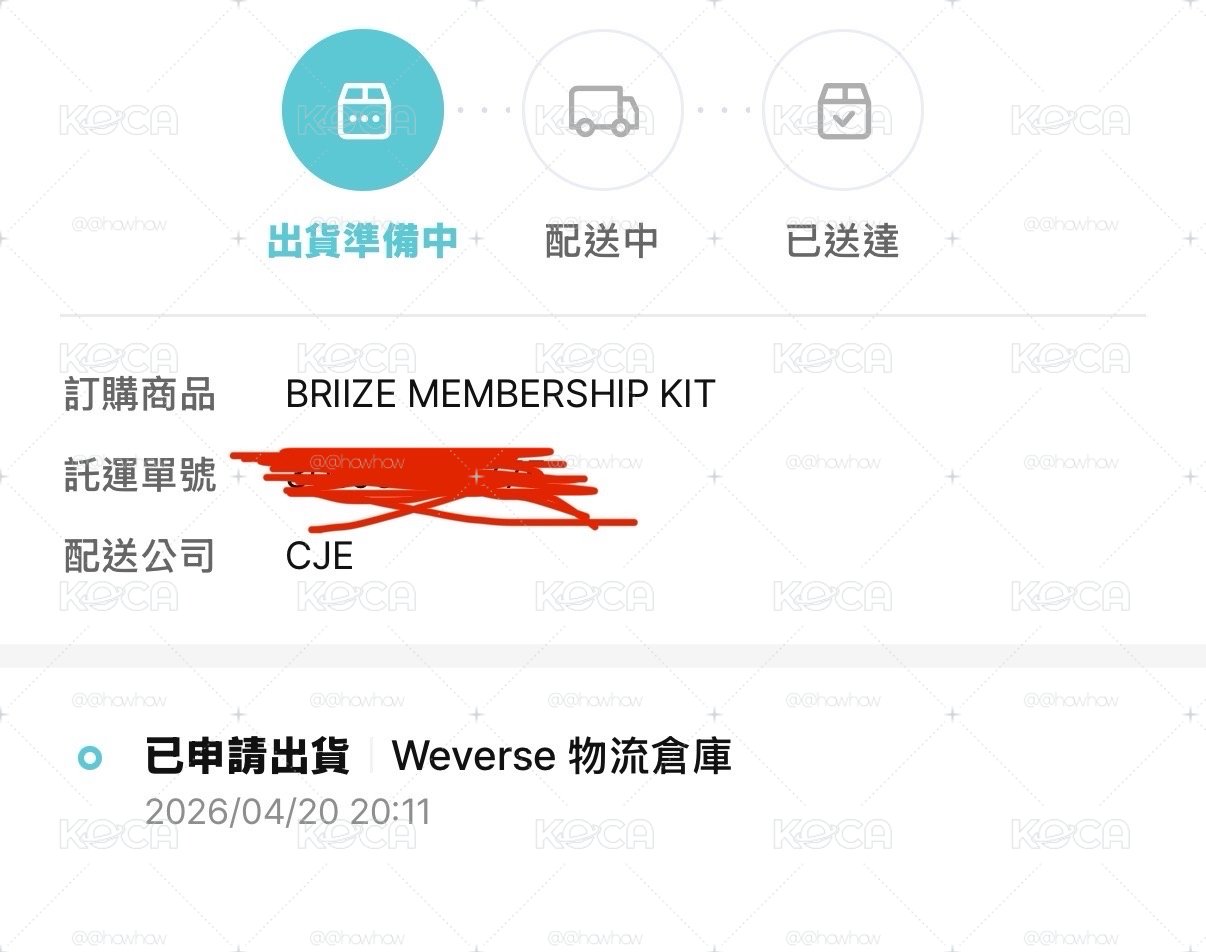 RIIZE 會員禮組 完整set(4/20官方預計出貨）