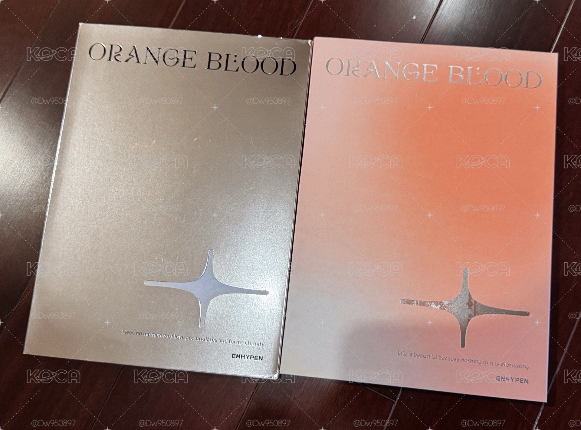 Orange Blood 李羲承美版親簽