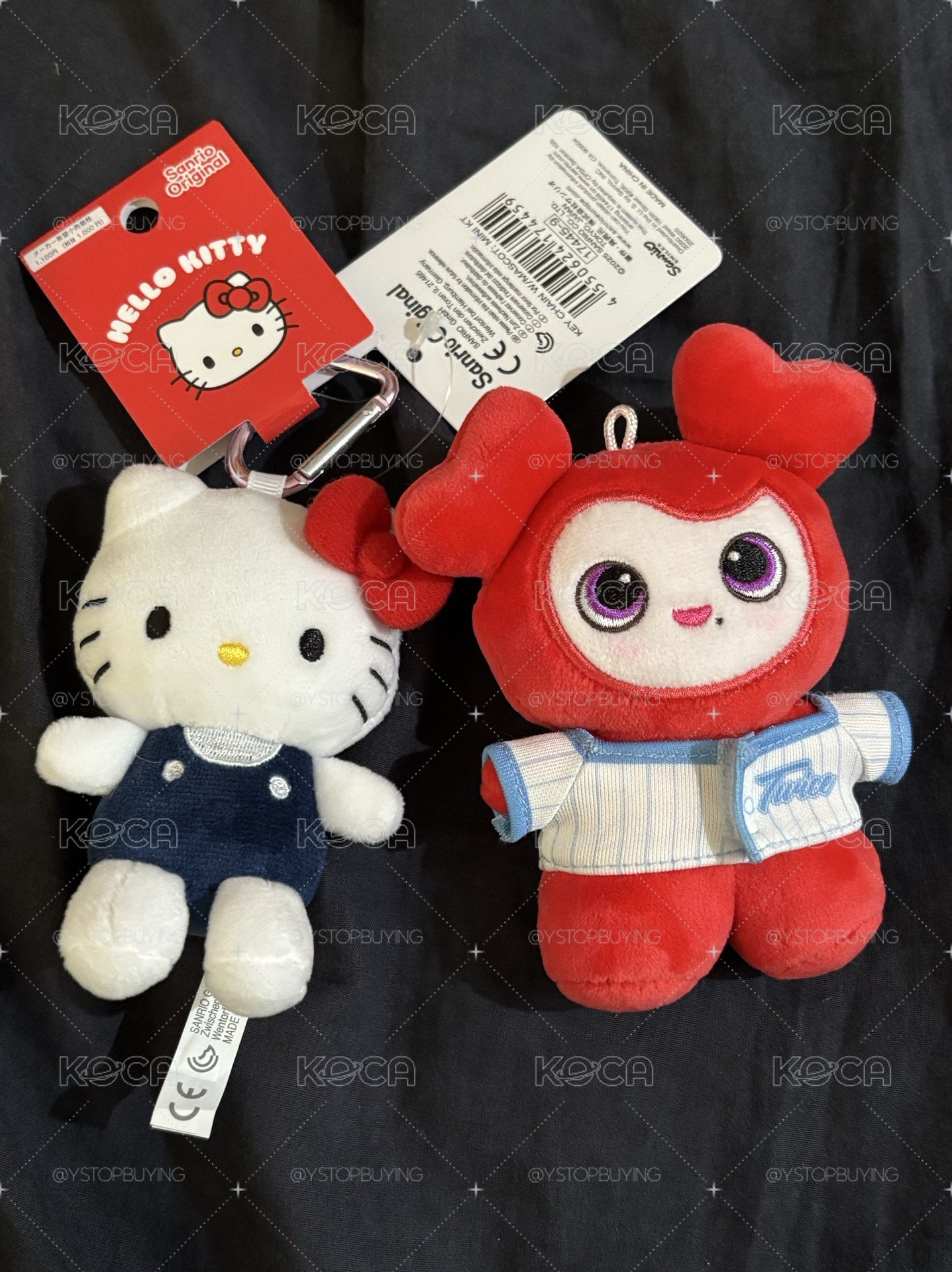 彩擔快來看！挑過臉的愛心扣Hello Kitty