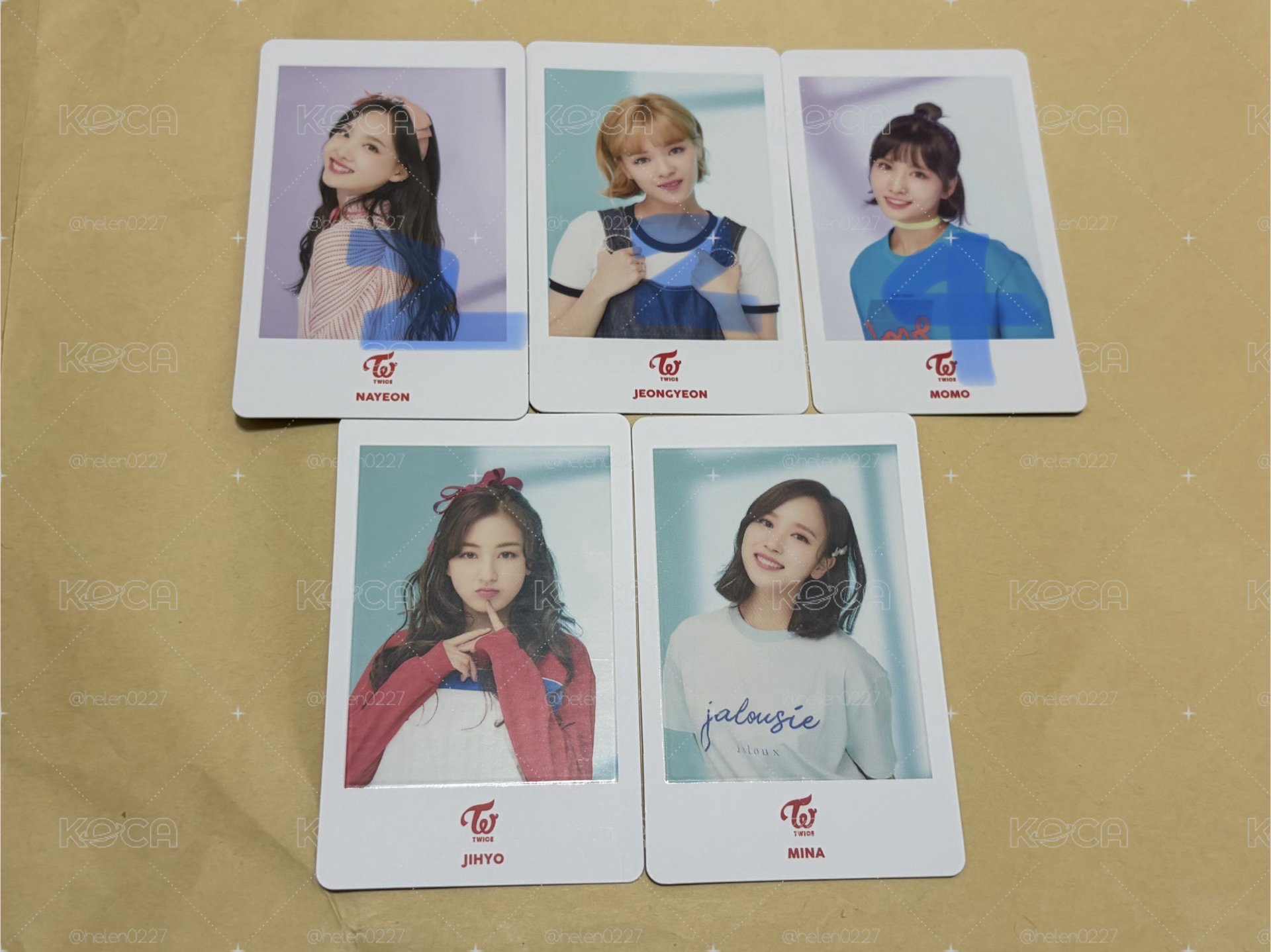 TWICE CANDY POP擊掌會小卡