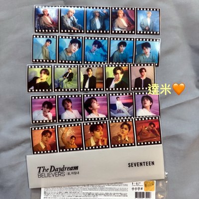 SEVENTEEN 2023 HYBE INSIGHT 膠片貼紙