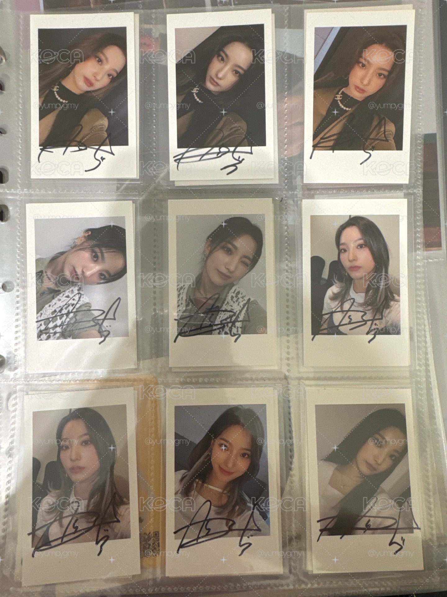 fromis_9 賽綸小社會專日本環球特典拍立得